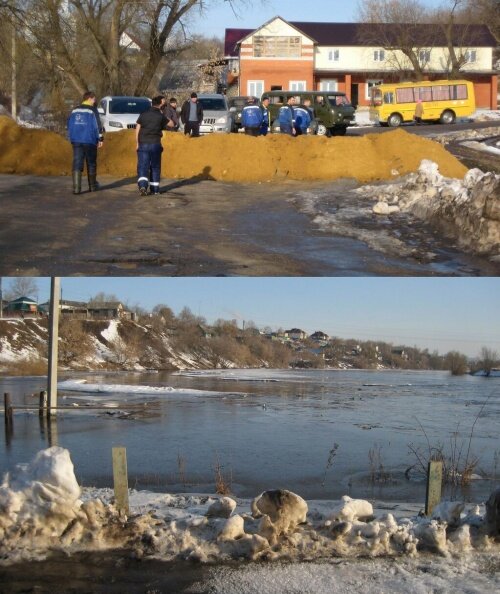 Паводок в Ефремове