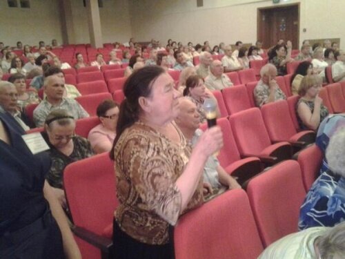 Жительница Ефремова на встрече с губернатором